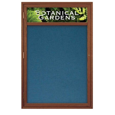 United Visual Products Sliding Glass Door Radius Letterboard, 96"x48", White/Burgundy Vinyl UV9024ACS-WHITE-BURGUNVL
